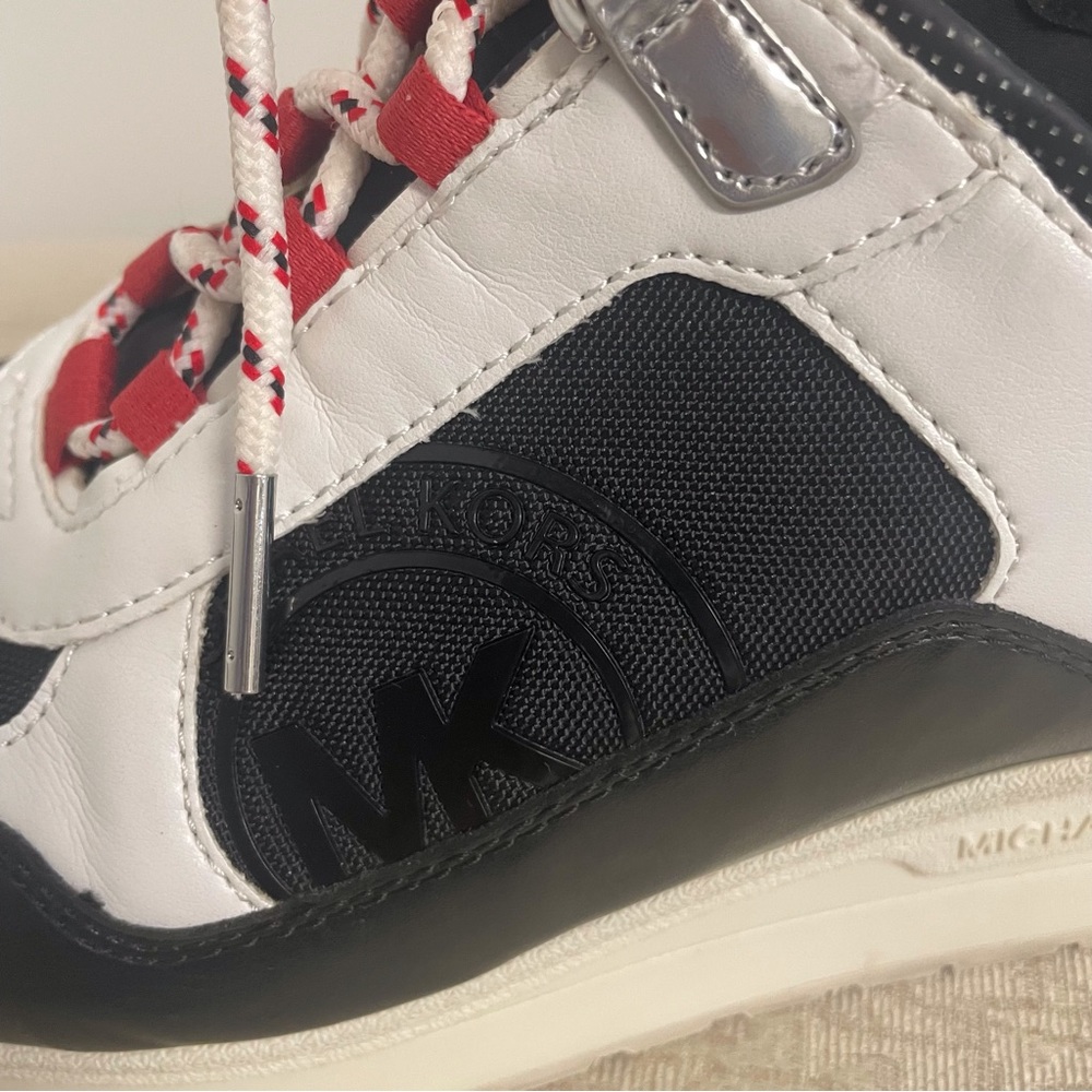 michael kors logo trainers